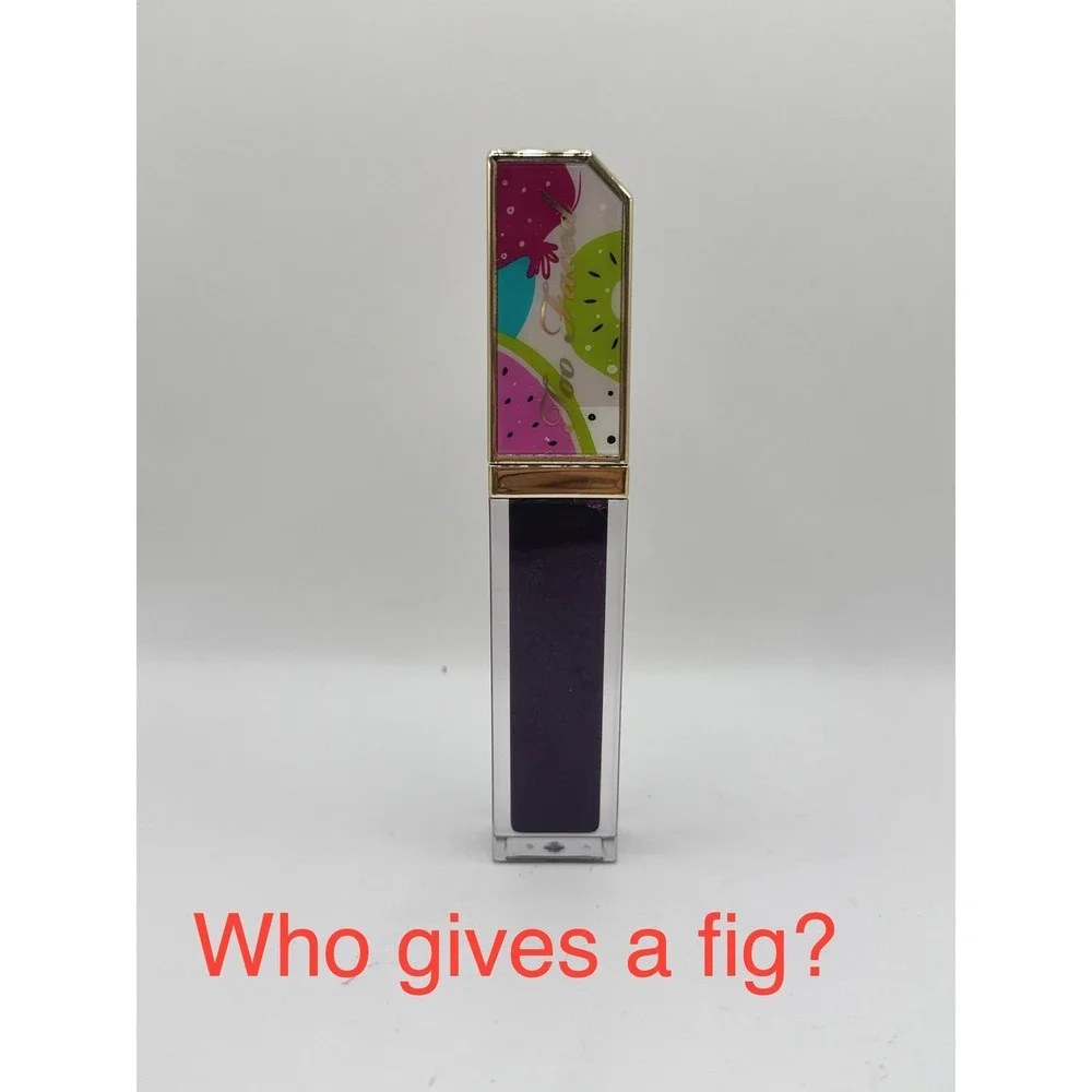 Too Faced Tutti Frutti Comfort Lip Glaze Who Gives A Fig? NEW